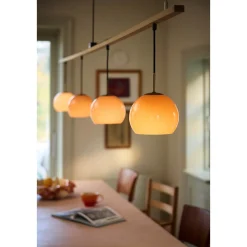 Ball 18 glass pendant | cappuccino