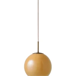Ball 18-25 glass pendant | opal white