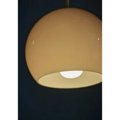 Ball 18-25 glass pendant | opal white