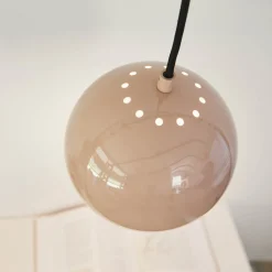 Ball 18 pendant | brushed satin