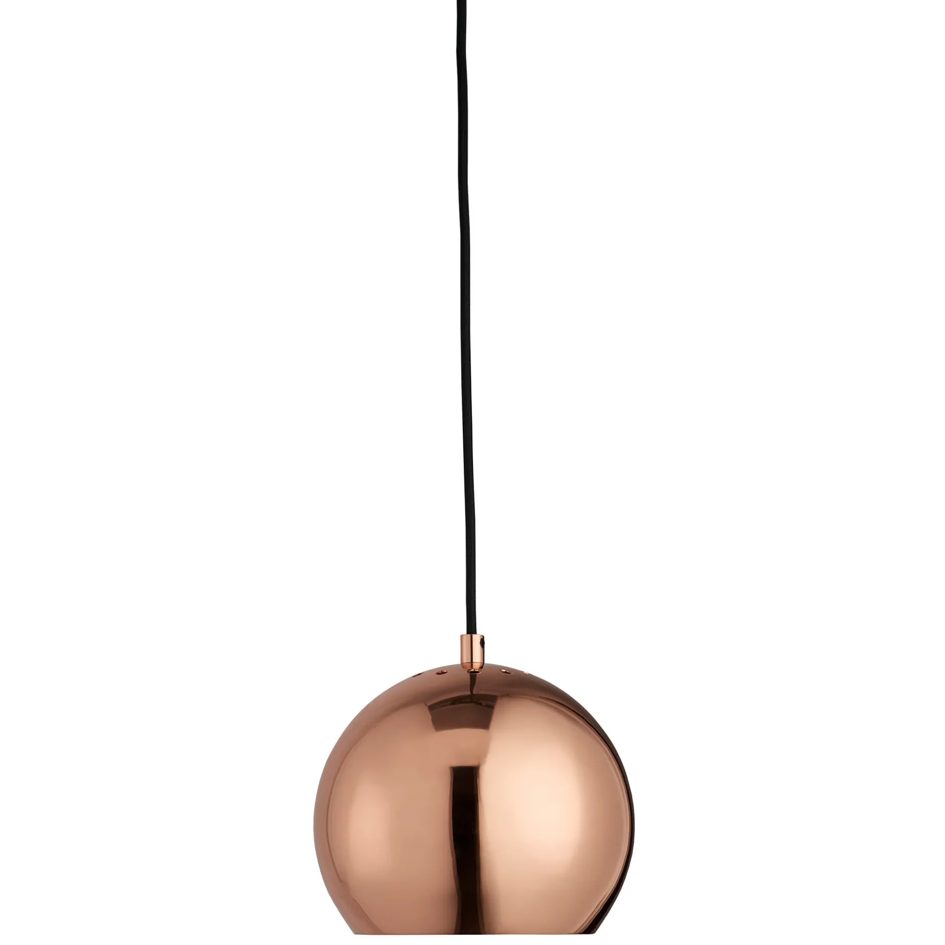Ball 18 pendant | glossy warm grey