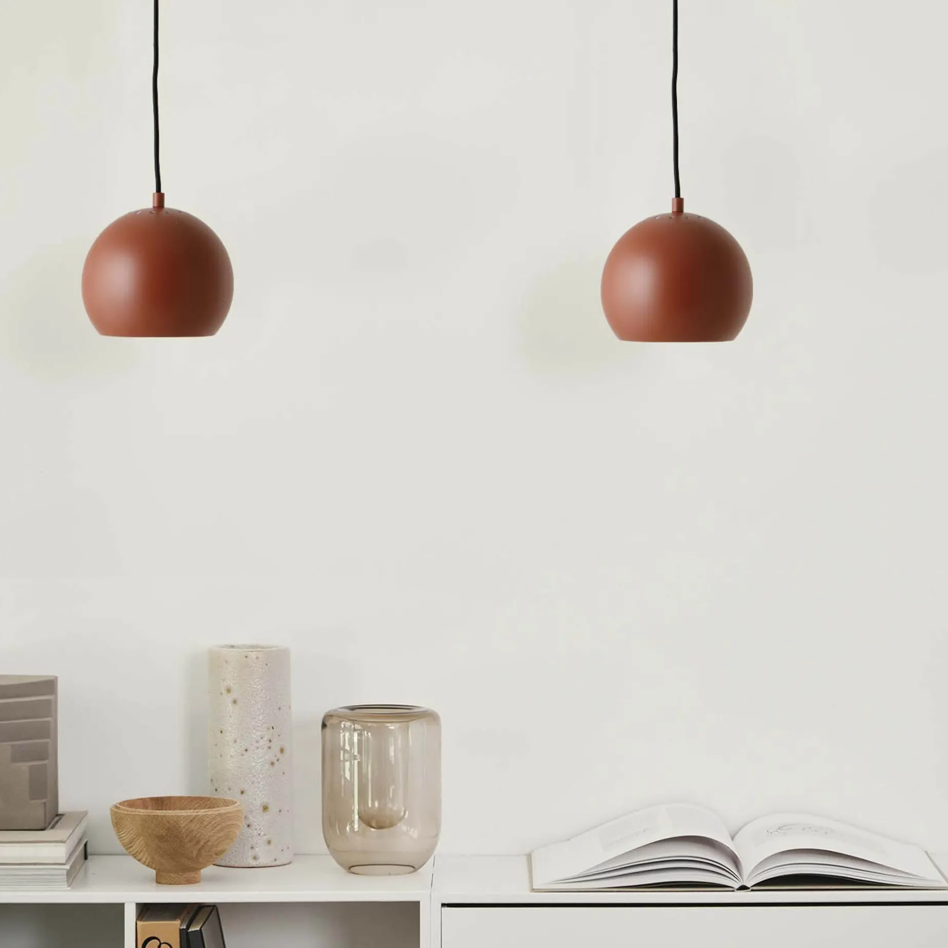Ball 18 pendant | matt citadel blue