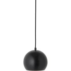 Ball 18 pendant | matt terracotta red