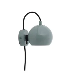 Ball w | glossy pale grey