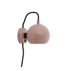 Ball w | glossy pale grey
