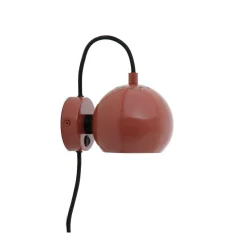 Ball w | glossy red
