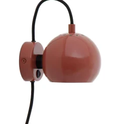 Ball w | glossy red