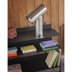 Beam table lamp H45 | polished aluminium