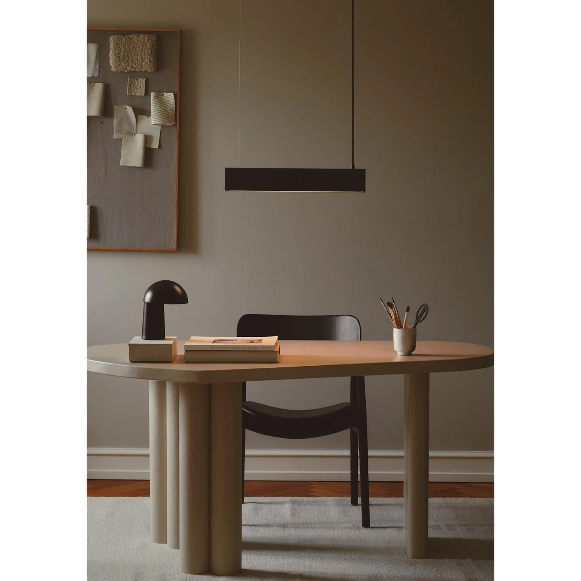 Beau 100 pendant | black