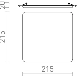 Beli trimless LED | sq 10cm IP