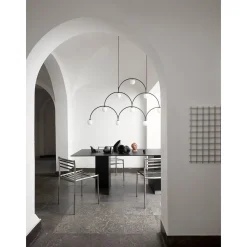 Bounce chandelier 116 | black