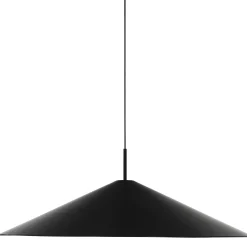 Brolly pendant ⌀70-90 | anodized black