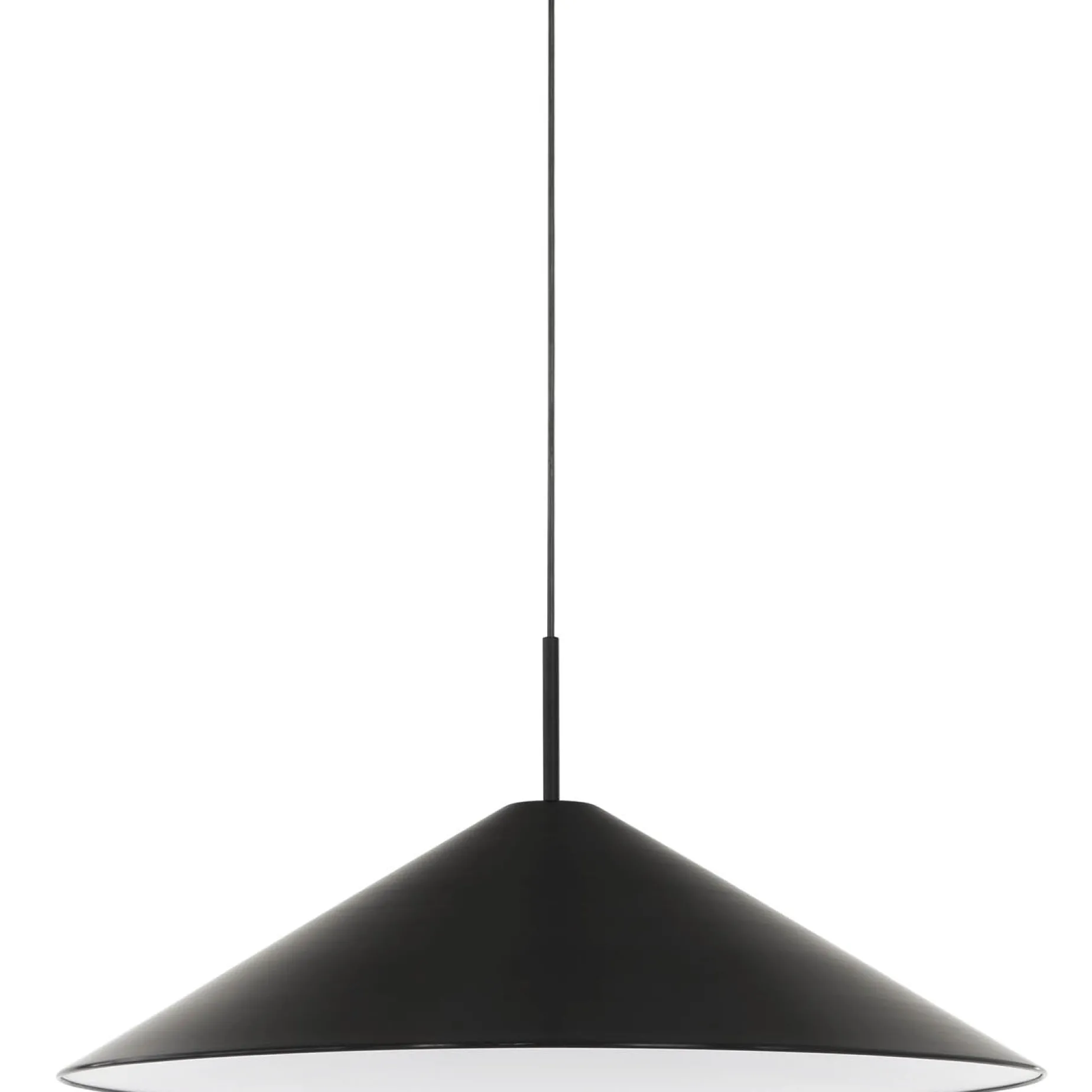 Brolly pendant ⌀70-90 | anodized black