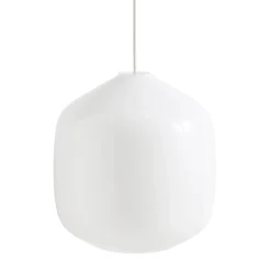 Buoy pendant lamp ⌀30 | opal white / beton grey