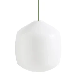 Buoy pendant lamp ⌀20 | opal white / amber yellow