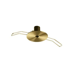 Cannopy recessed ⌀4,5 | brass