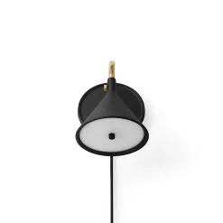 Cast Sconce Wall Lamp | black