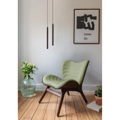 Chimes tube | dark oak