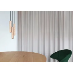 Chimes tube | dark oak