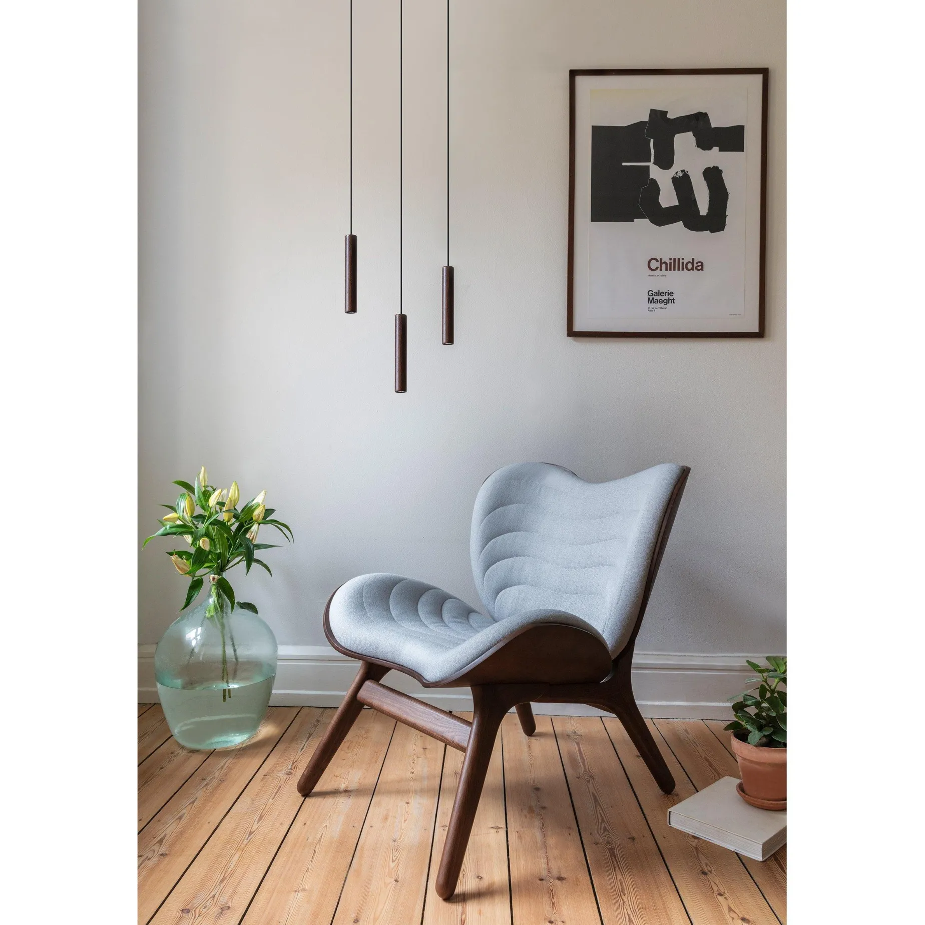 Chimes tube | dark oak