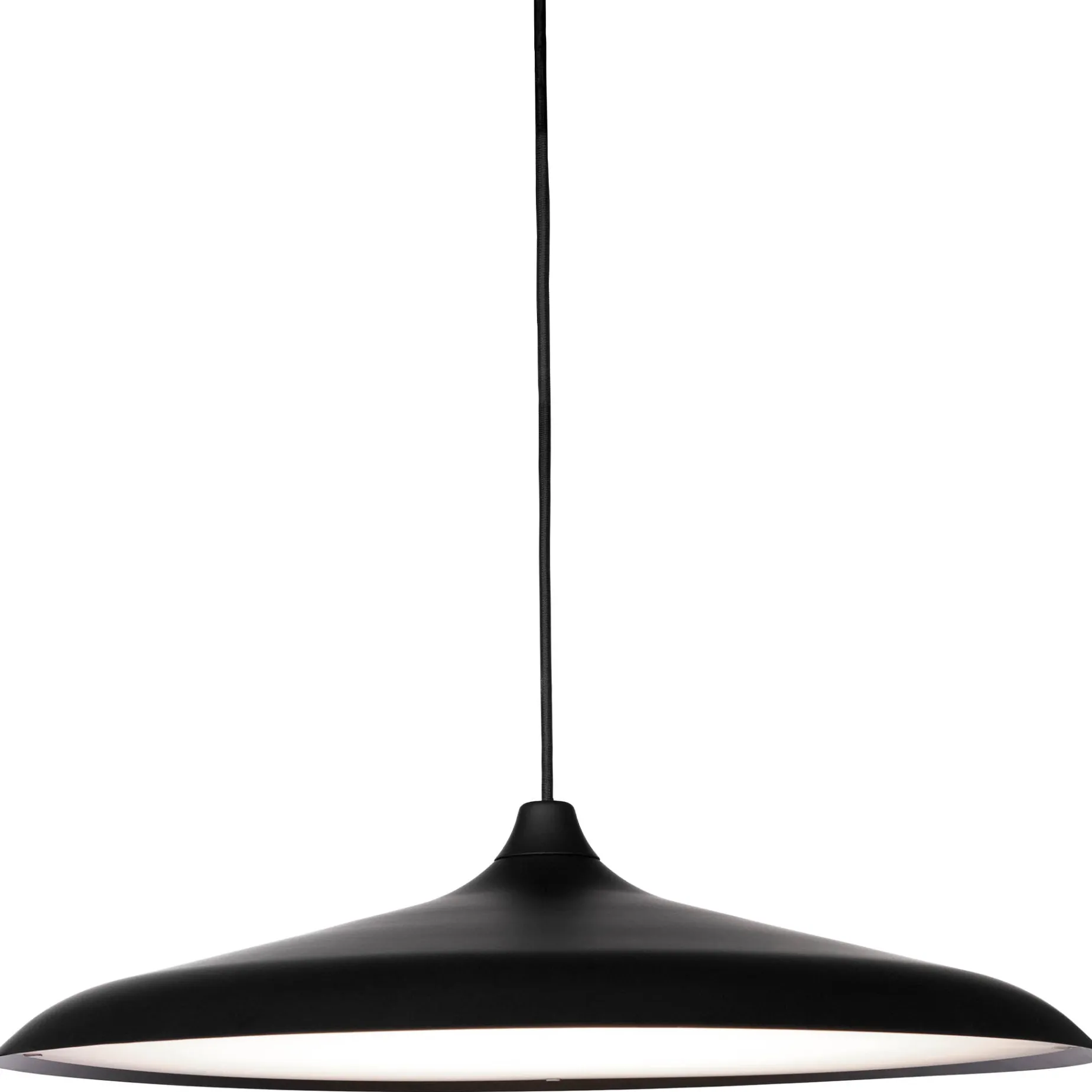 Circular pendant 55 | black