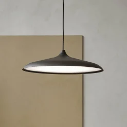 Circular pendant 55 | black