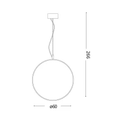 Circus pendant 45-75 | black
