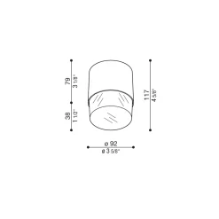 Clic Up Top IP65 | white