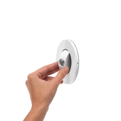 Click recessed reader | matt white