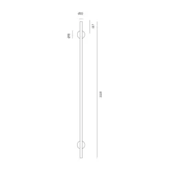 Clock XL | matt black