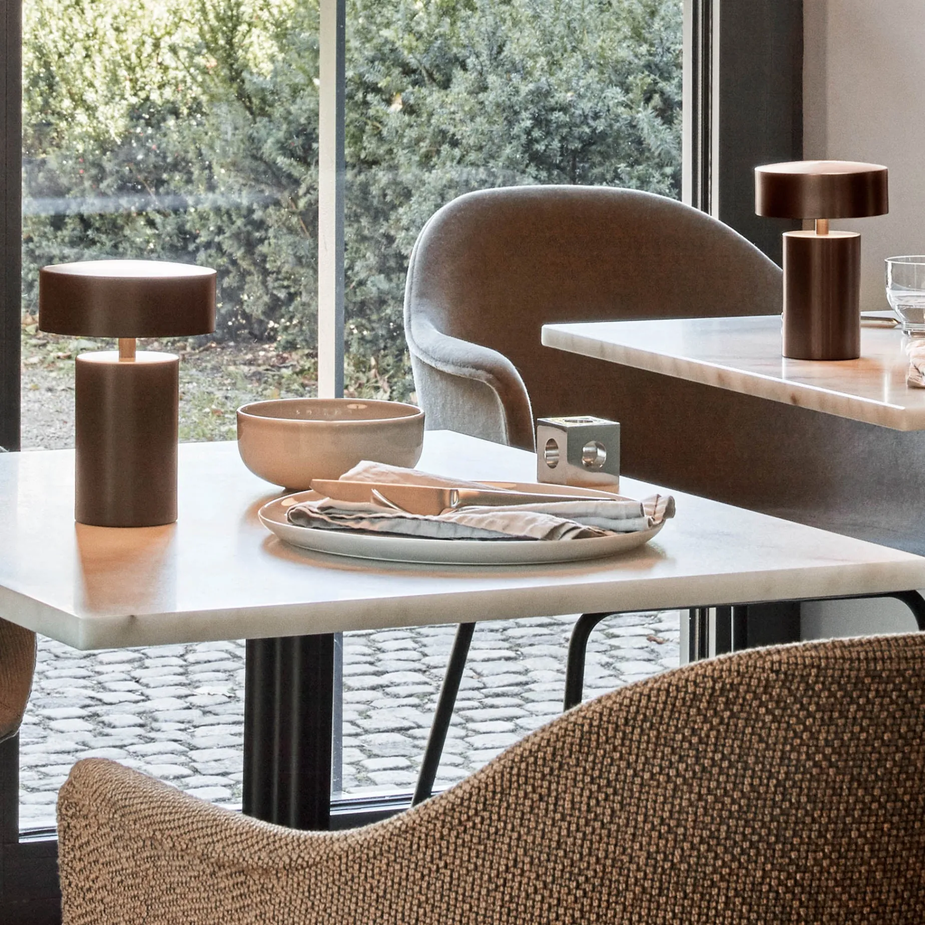 Column portable | bronze