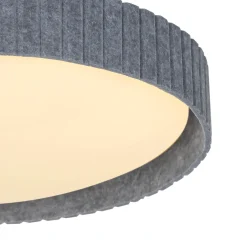 Corato ceiling ⌀40-50 | felt grey