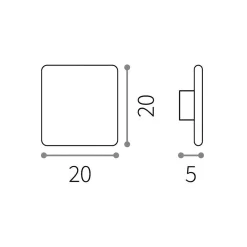 Cover round | 15 white