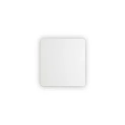 Cover round | 15 white