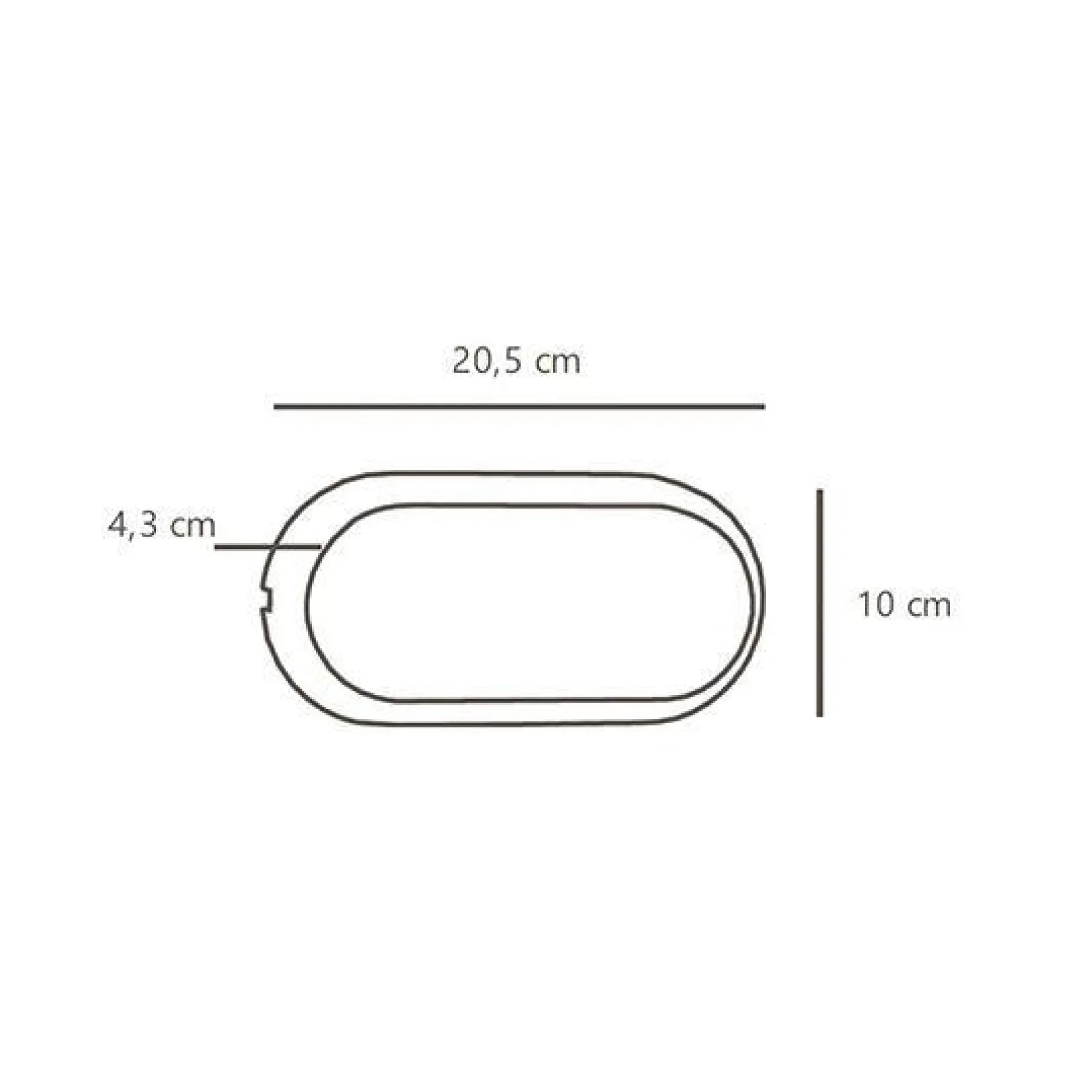Cuba oval | energy white