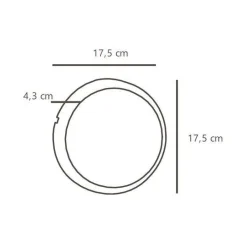 Cuba round | energy white