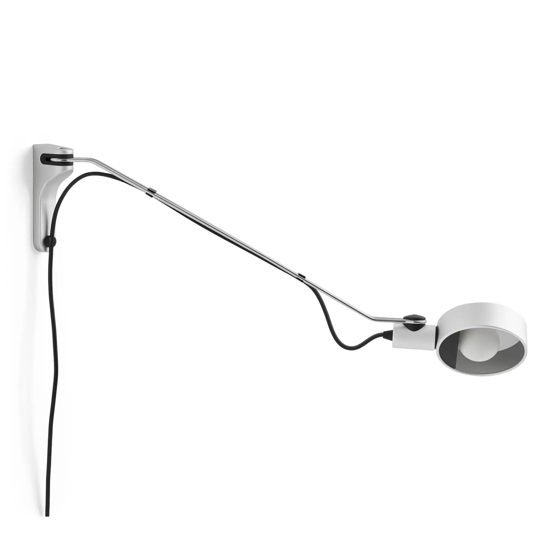 Cupola wall lamp | clear anodised aluminium