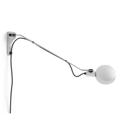 Cupola wall lamp | clear anodised aluminium