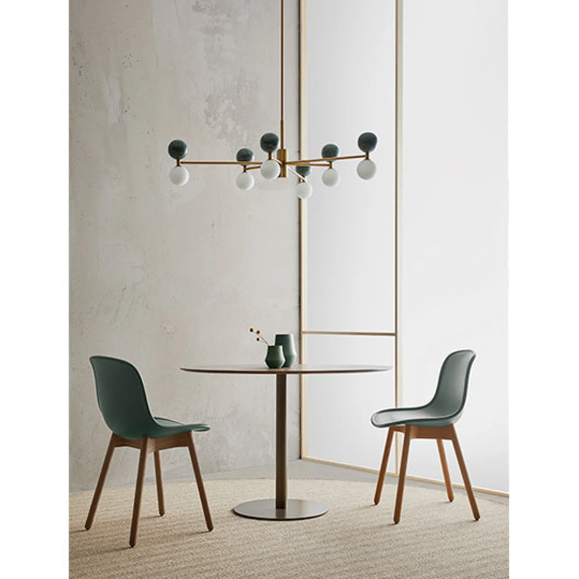 Dalt 6 | aged gold and green