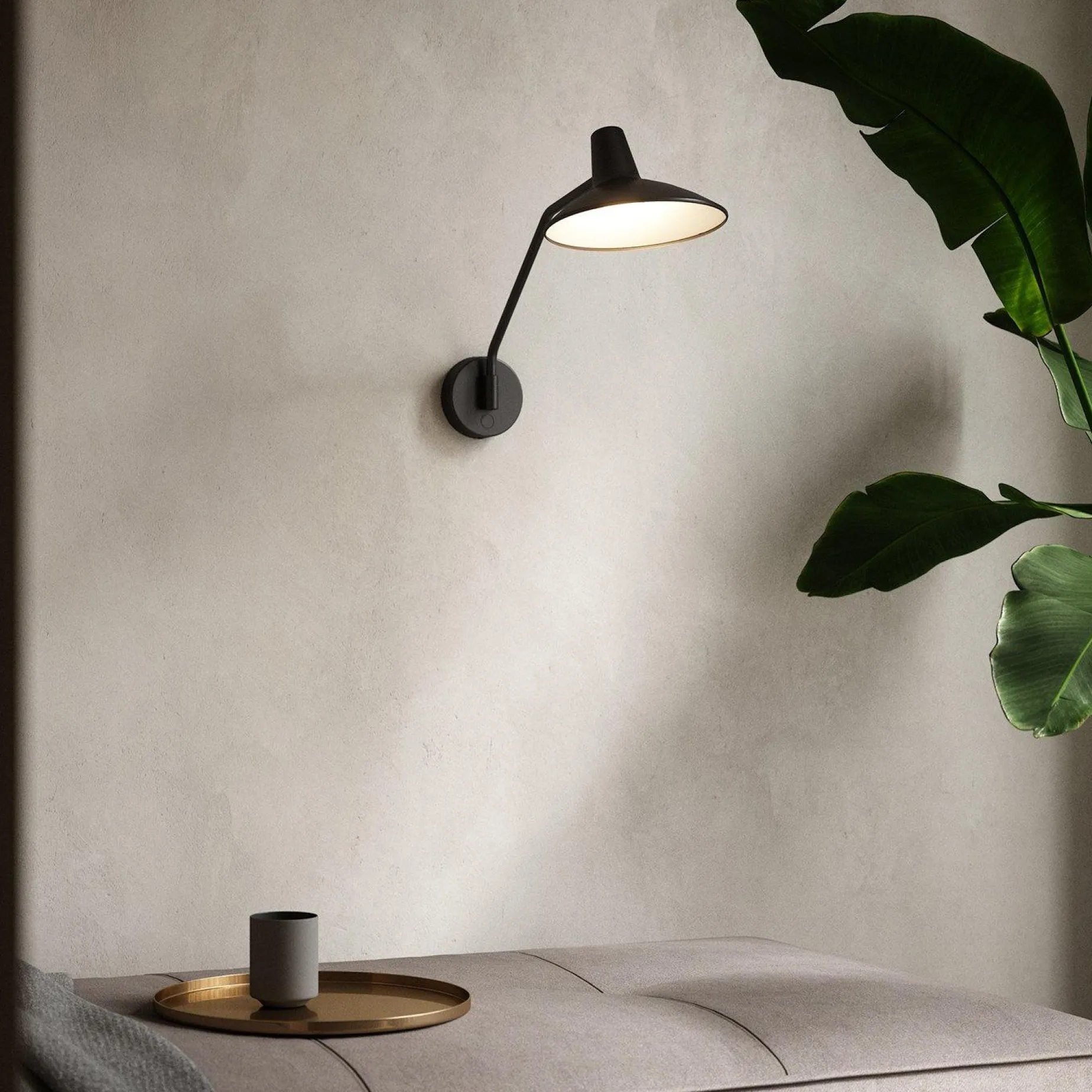 Darci long wall | black