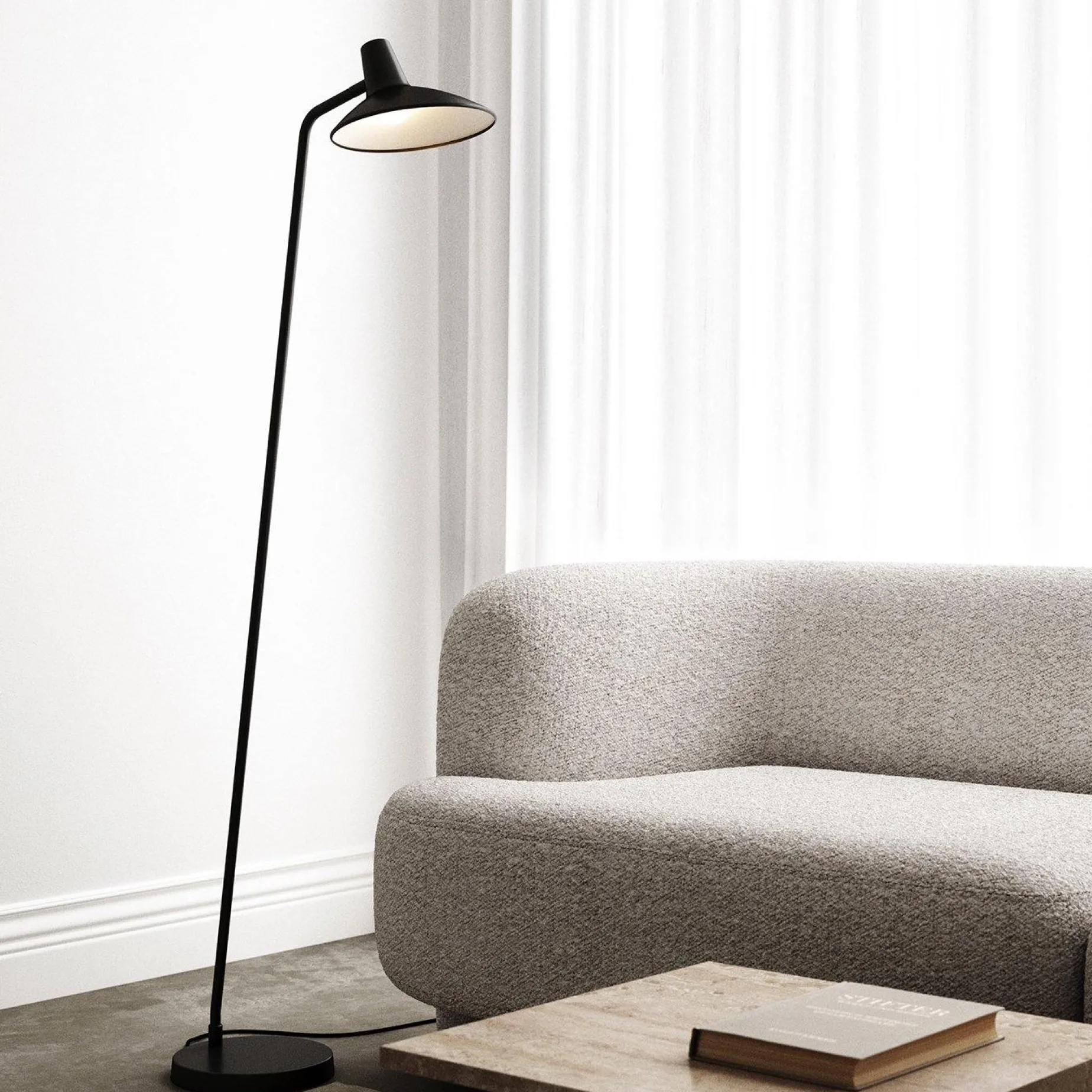 Darci long wall | black