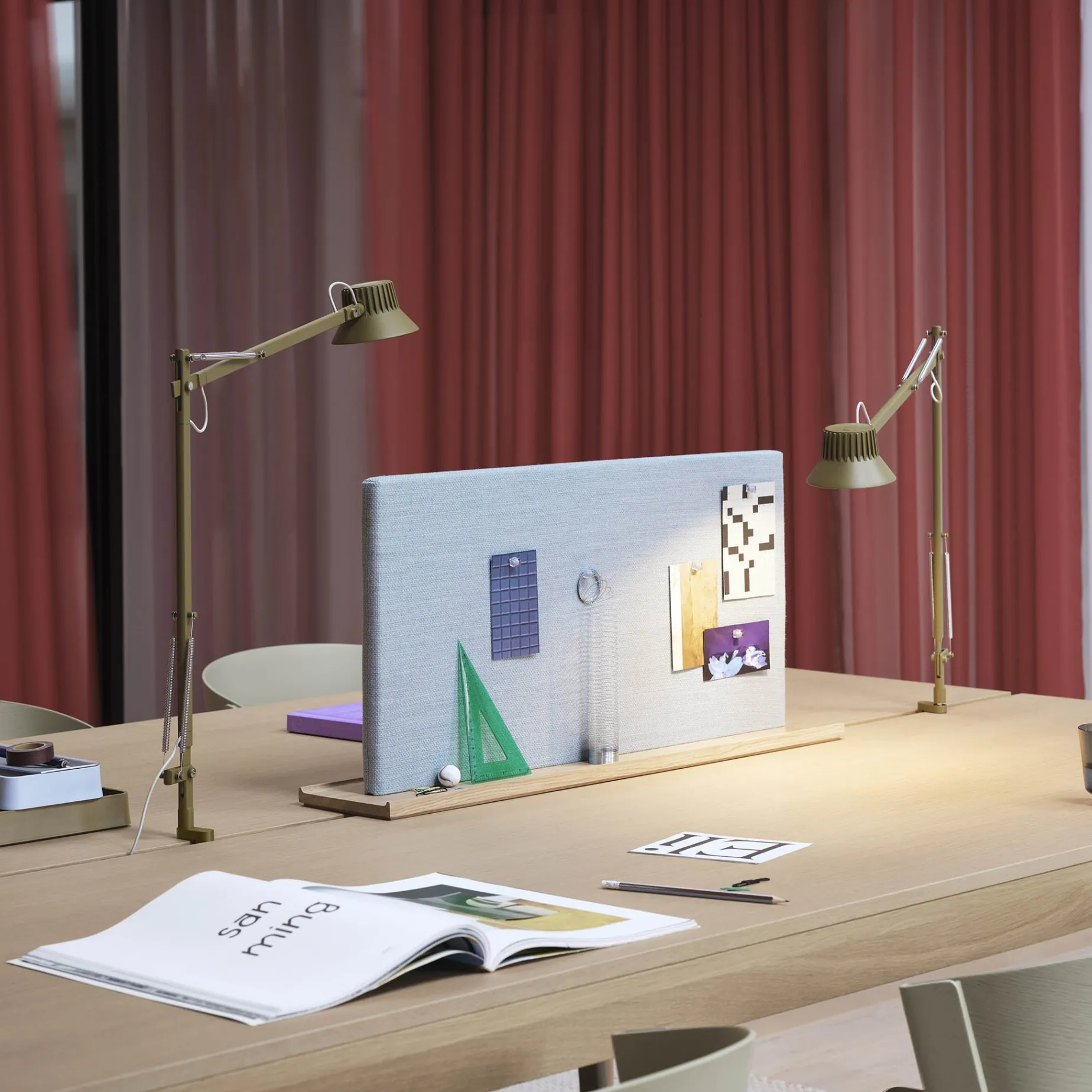 Dedicate table lamp S1 | brown green