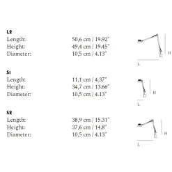 Dedicate wall lamp S2 | black