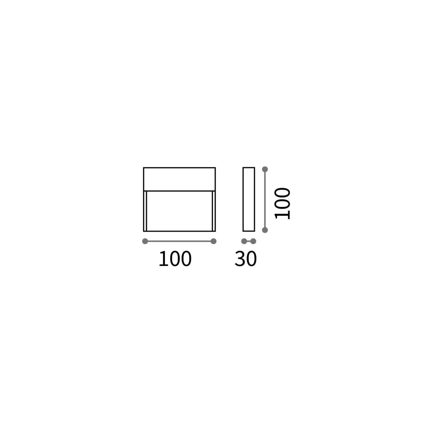 Dedra small IP65 | coffee