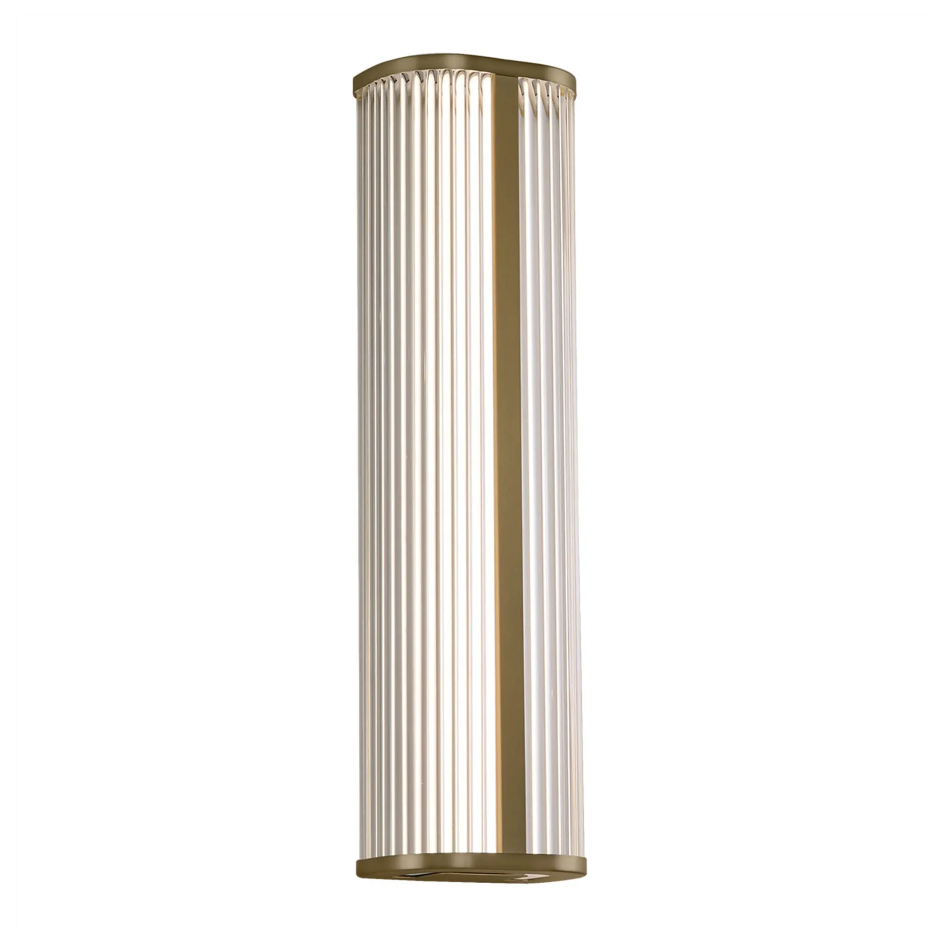 Diva wall lamp IP44 | H30-60 antique gold