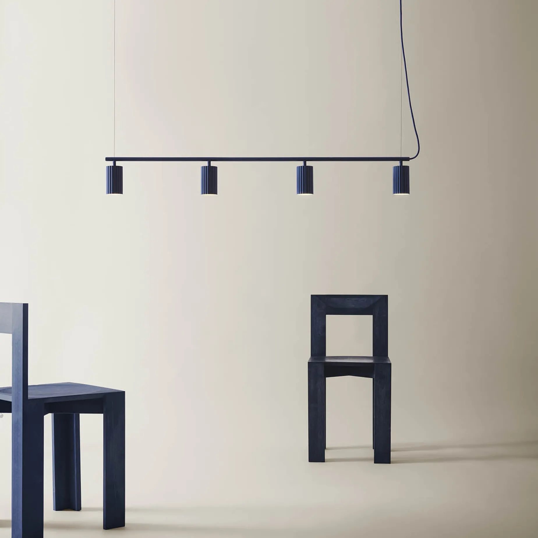 Donna line 120 pendant | midnight blue