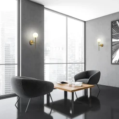 Doris IP44 wall ø12 | antique gold