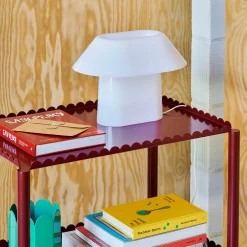 Drome table lamp | white opal acrylic