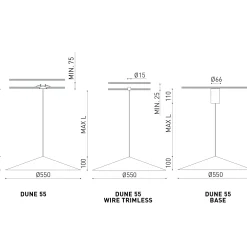 Dune 55 | white
