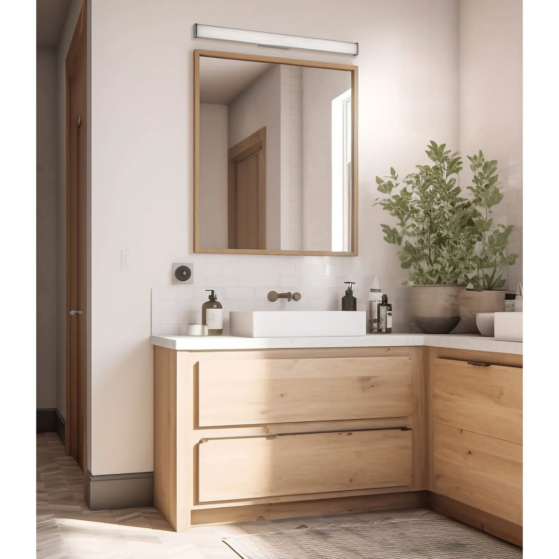 Dune IP44 wall 60-90 | chrome